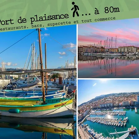 La Cahute H24,cosy,port,plage,wifi,netflix Appartement *